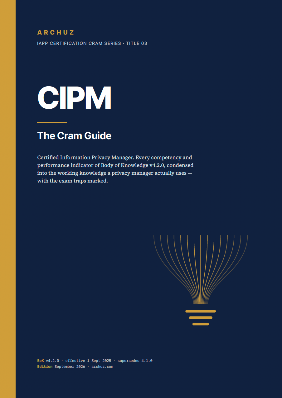CIPM Cram Guide